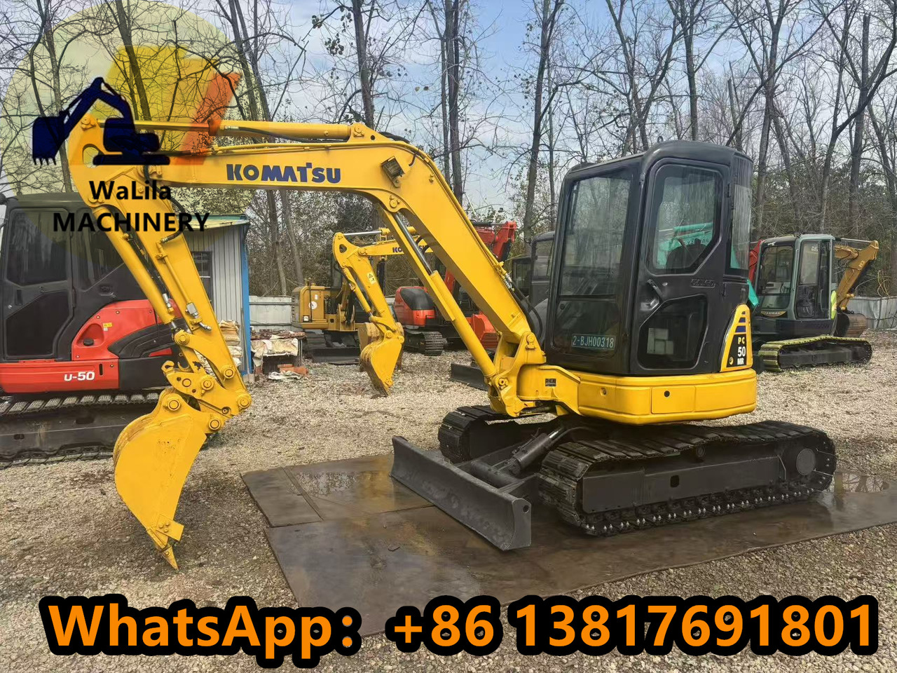 KOMATSU PC50MR-3 leasing KOMATSU PC50MR-3: obrázek 7