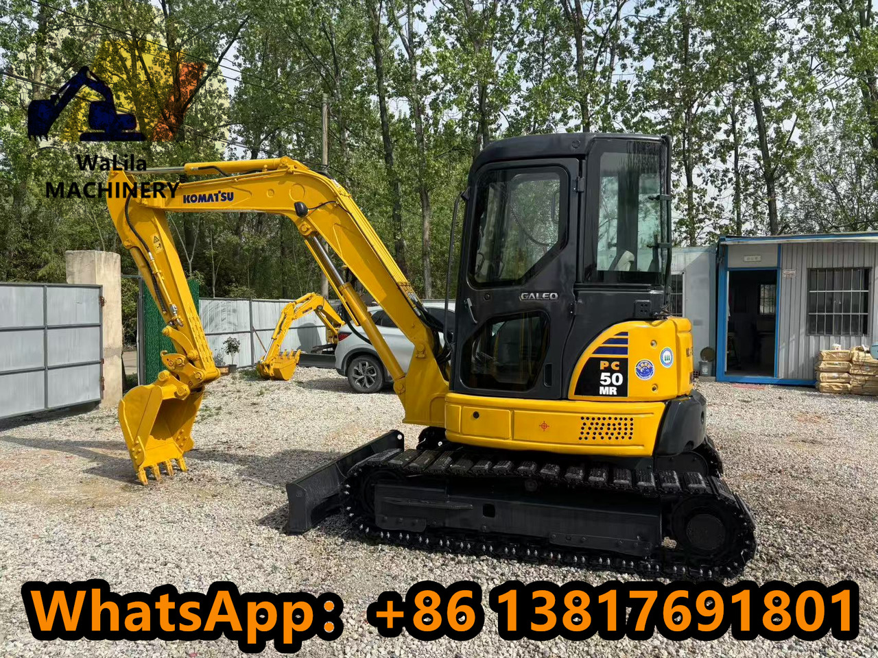 KOMATSU PC50MR - Mini rýpadlo: obrázek 1 KOMATSU PC50MR - Mini rýpadlo: obrázek 1