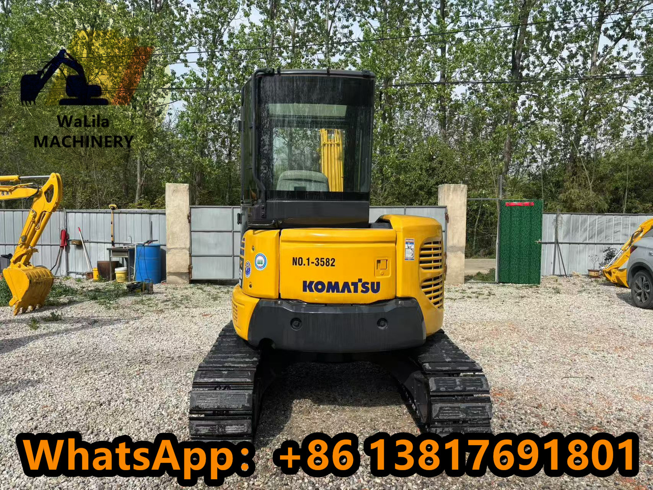KOMATSU PC50MR - Mini rýpadlo: obrázek 3 KOMATSU PC50MR - Mini rýpadlo: obrázek 3