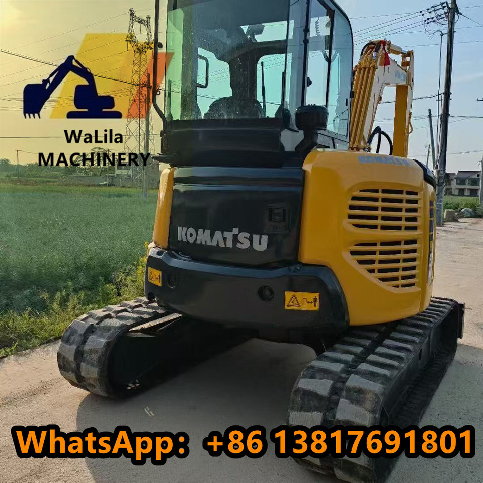 KOMATSU PC55 - Mini rýpadlo: obrázek 4 KOMATSU PC55 - Mini rýpadlo: obrázek 4