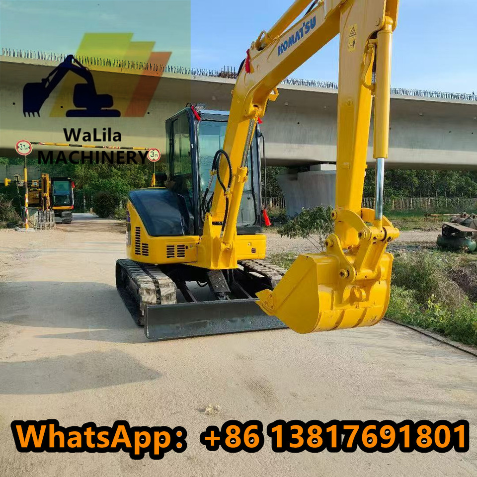 KOMATSU PC55 - Mini rýpadlo: obrázek 1 KOMATSU PC55 - Mini rýpadlo: obrázek 1