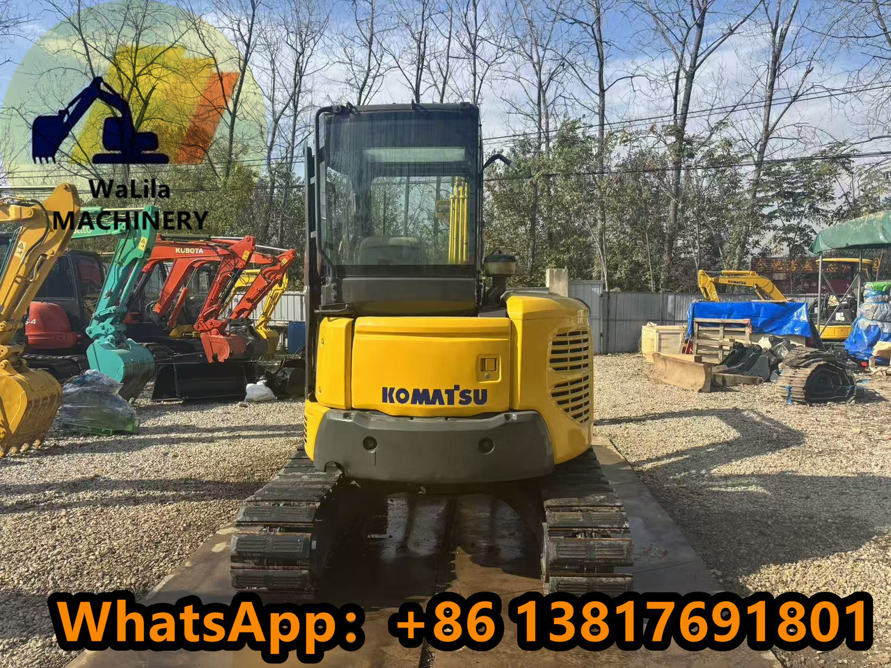 KOMATSU PC55MR-3 - Mini rýpadlo: obrázek 5 KOMATSU PC55MR-3 - Mini rýpadlo: obrázek 5