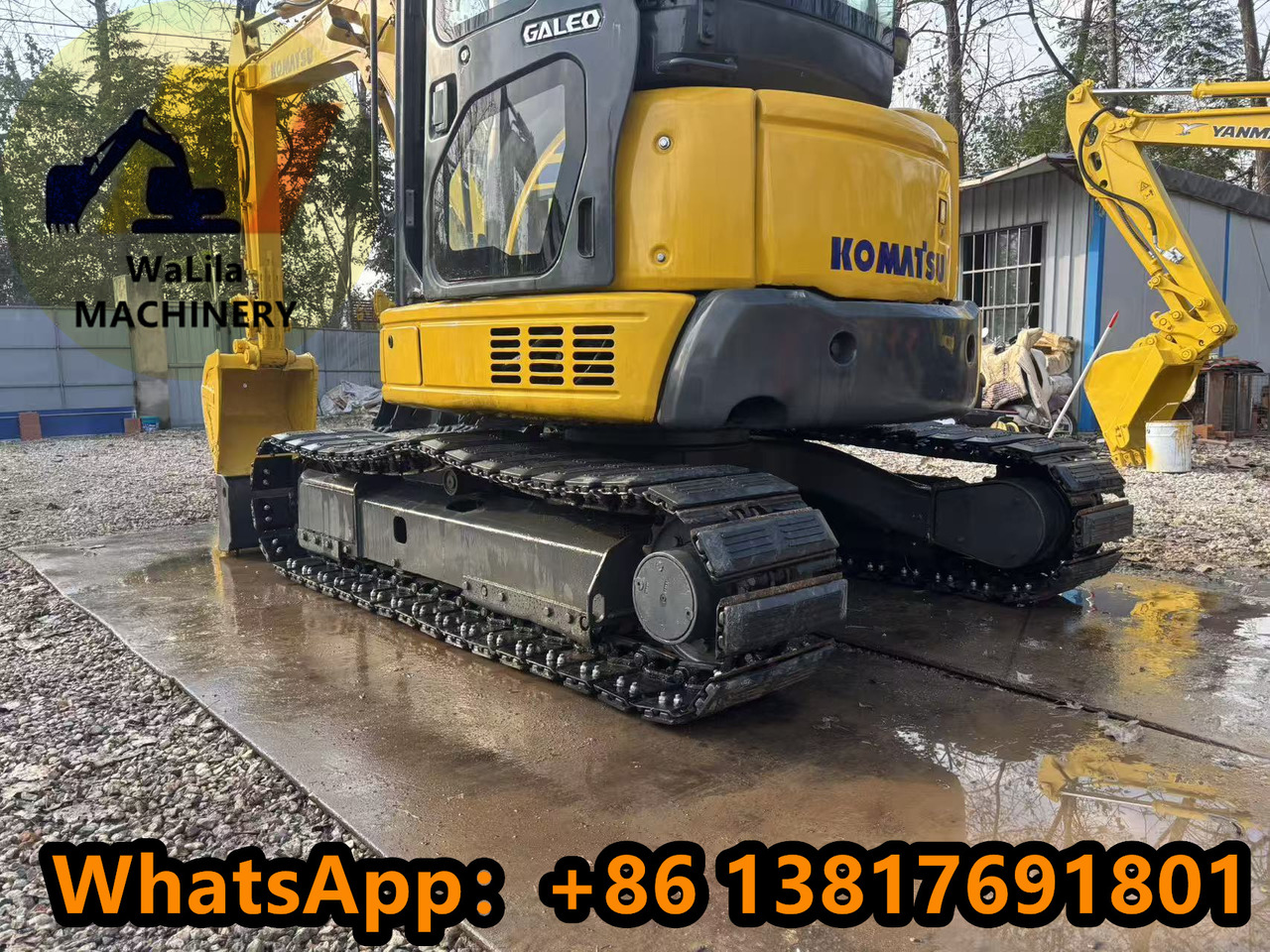 KOMATSU PC55MR-3 - Mini rýpadlo: obrázek 2 KOMATSU PC55MR-3 - Mini rýpadlo: obrázek 2