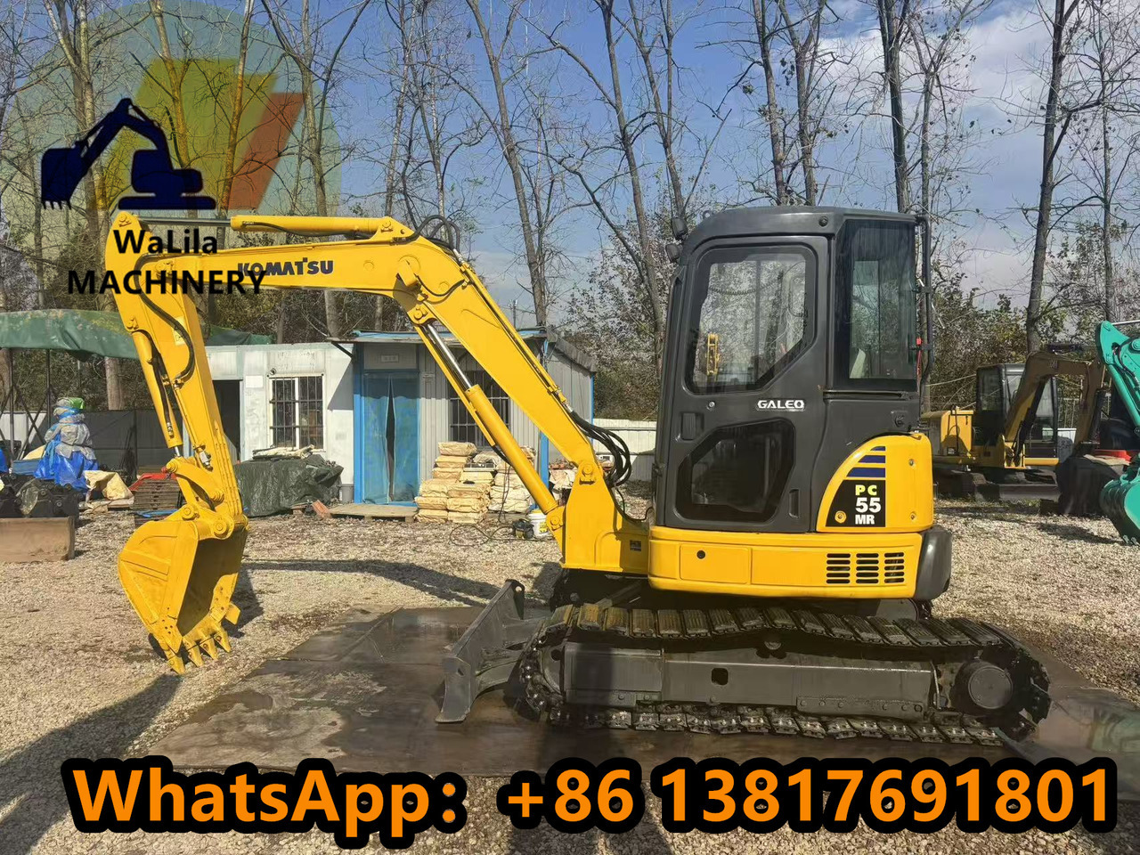 KOMATSU PC55MR-3 - Mini rýpadlo: obrázek 3 KOMATSU PC55MR-3 - Mini rýpadlo: obrázek 3