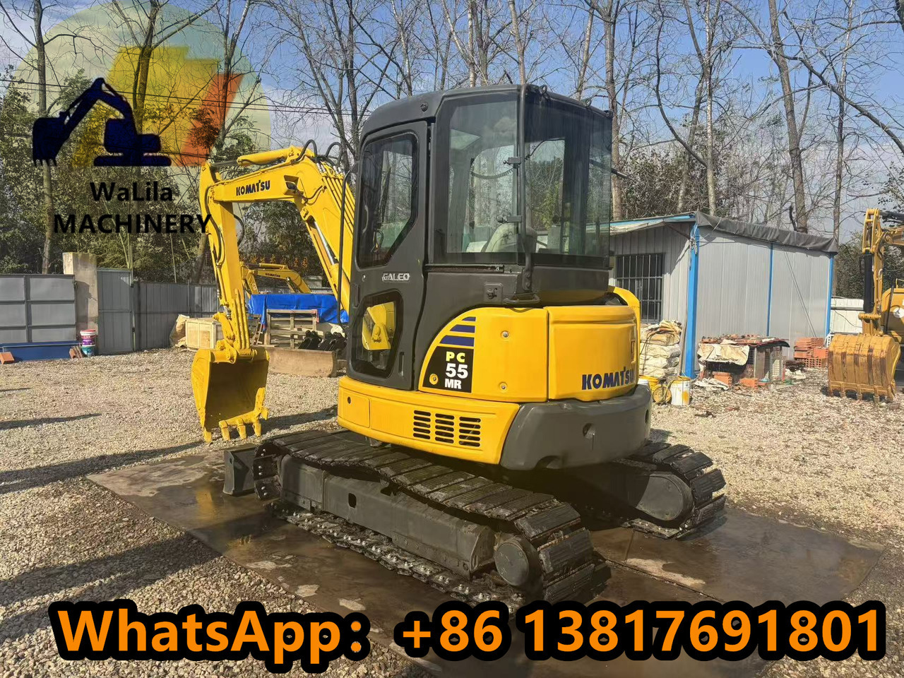 KOMATSU PC55MR-3 - Mini rýpadlo: obrázek 4 KOMATSU PC55MR-3 - Mini rýpadlo: obrázek 4