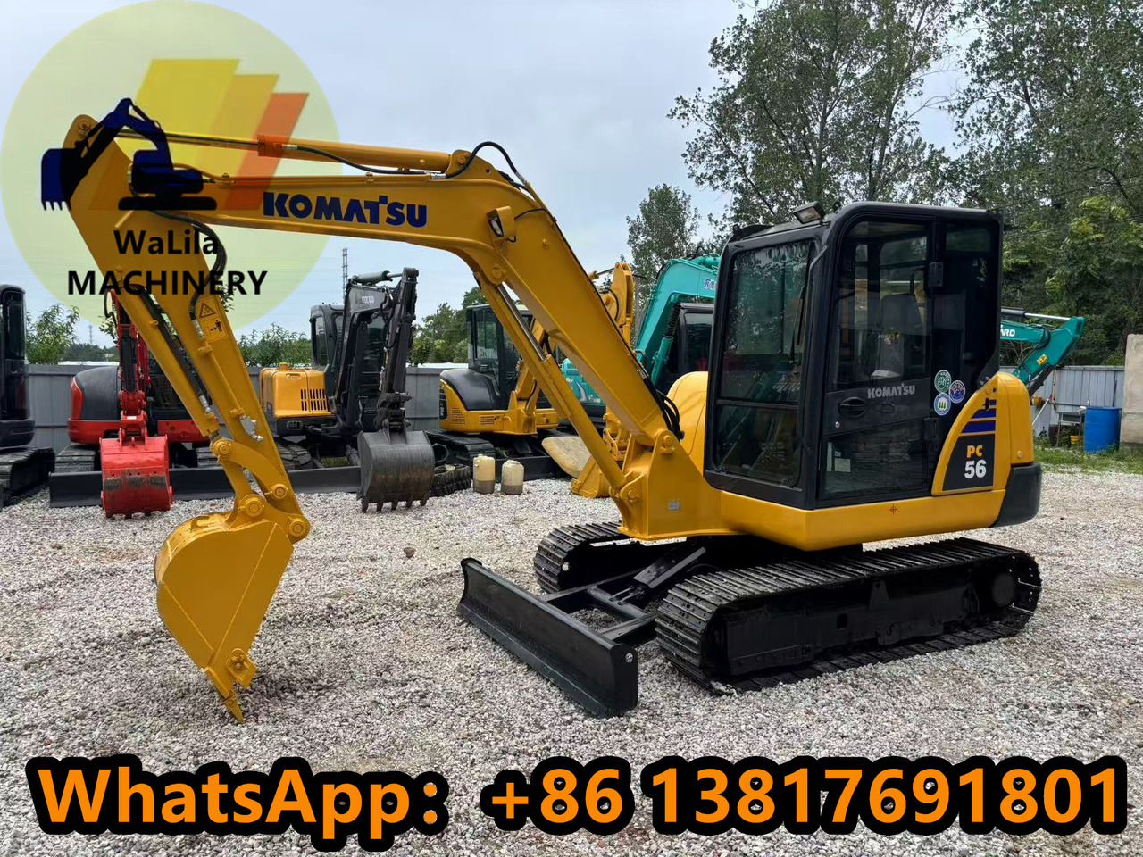 KOMATSU PC56-7 - Mini rýpadlo: obrázek 3 KOMATSU PC56-7 - Mini rýpadlo: obrázek 3
