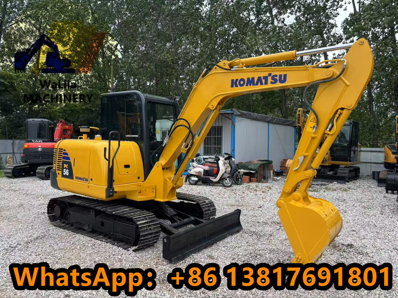 KOMATSU PC56-7 - Mini rýpadlo: obrázek 2 KOMATSU PC56-7 - Mini rýpadlo: obrázek 2