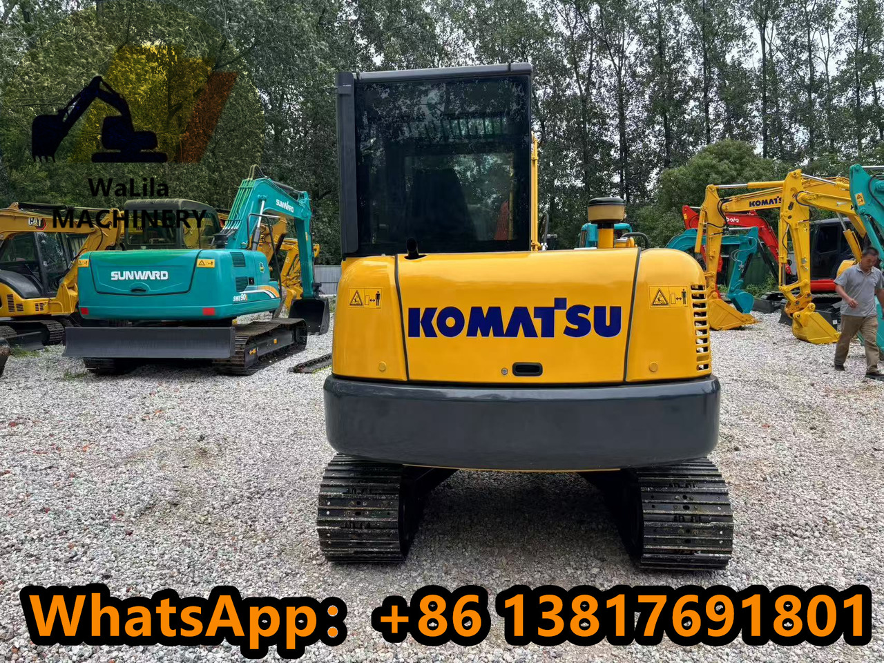 KOMATSU PC56-7 - Mini rýpadlo: obrázek 5 KOMATSU PC56-7 - Mini rýpadlo: obrázek 5
