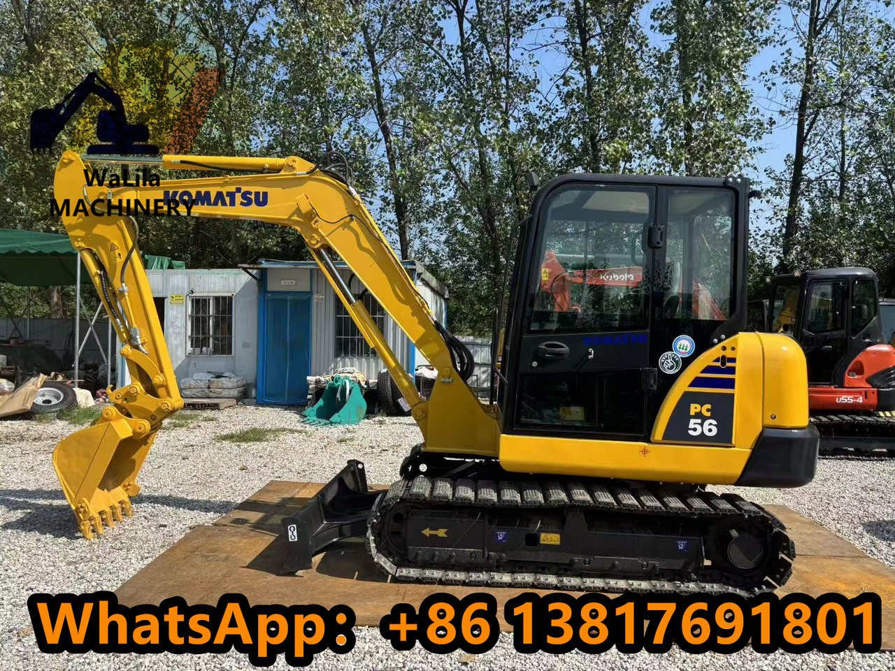 KOMATSU PC56-7 - Mini rýpadlo: obrázek 5 KOMATSU PC56-7 - Mini rýpadlo: obrázek 5