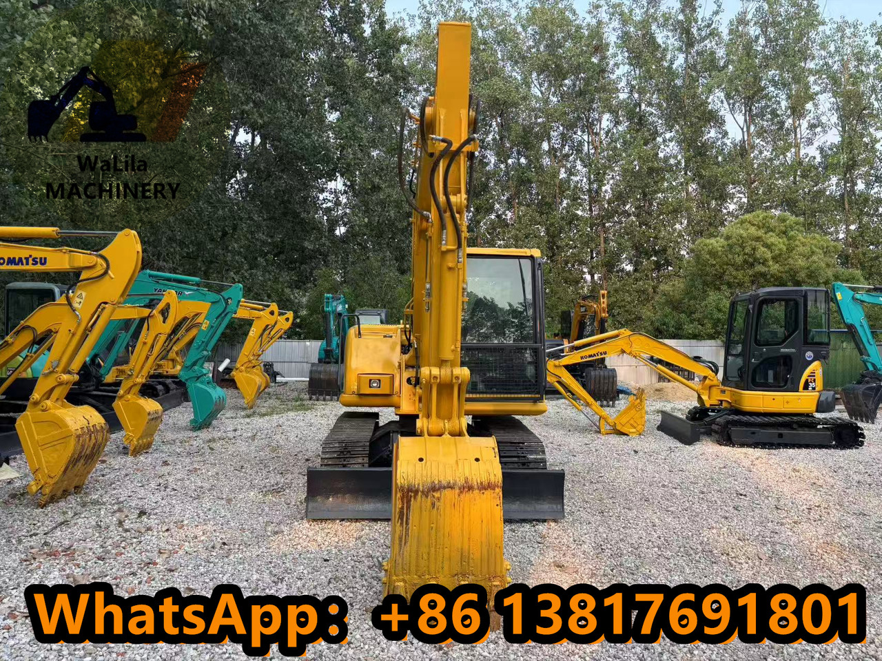 KOMATSU PC70 - Mini rýpadlo: obrázek 4 KOMATSU PC70 - Mini rýpadlo: obrázek 4