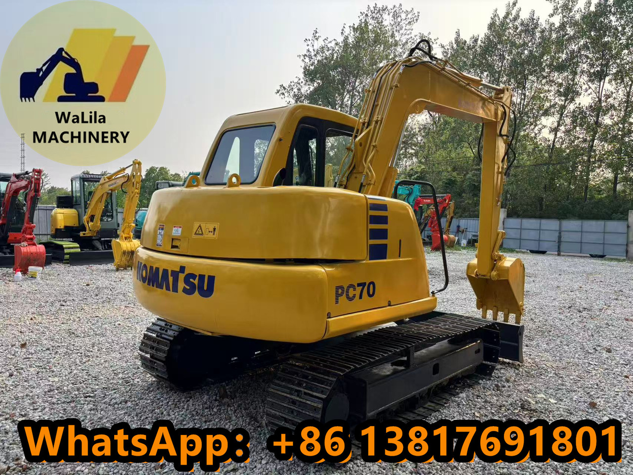 KOMATSU PC70 - Mini rýpadlo: obrázek 3 KOMATSU PC70 - Mini rýpadlo: obrázek 3