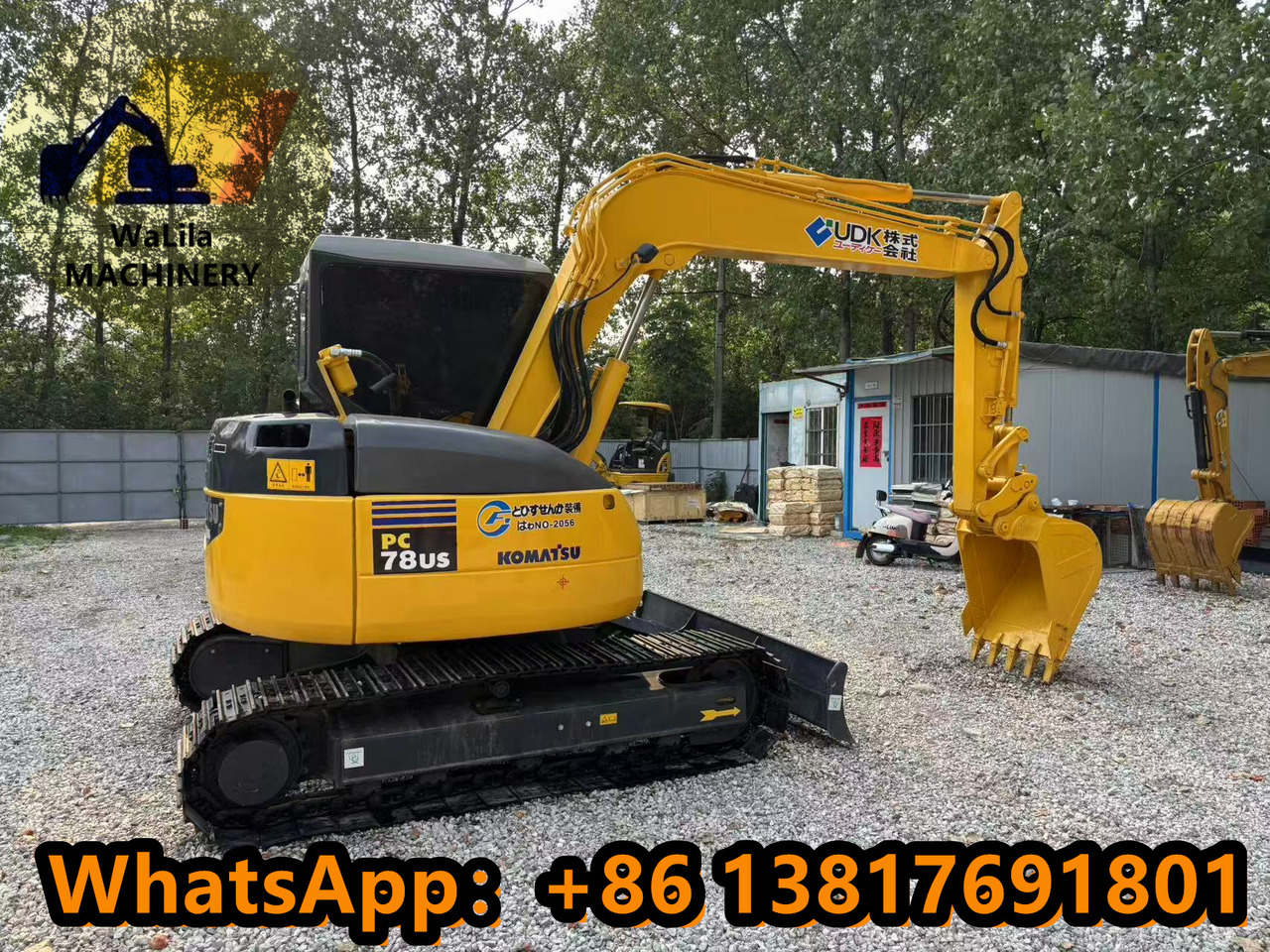 KOMATSU PC78-6US - Mini rýpadlo: obrázek 1 KOMATSU PC78-6US - Mini rýpadlo: obrázek 1