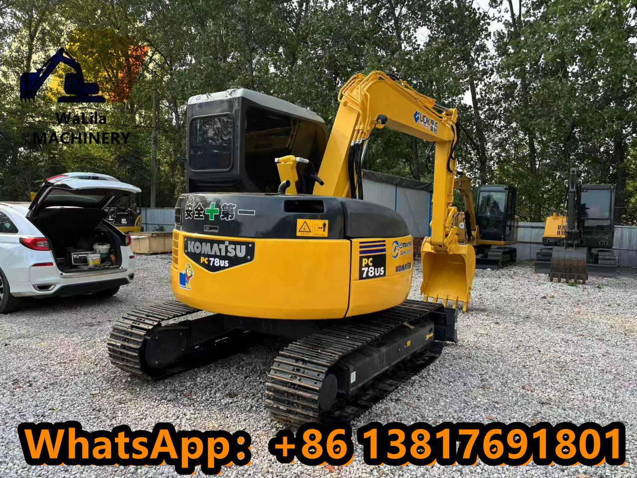 KOMATSU PC78-6US - Mini rýpadlo: obrázek 5 KOMATSU PC78-6US - Mini rýpadlo: obrázek 5
