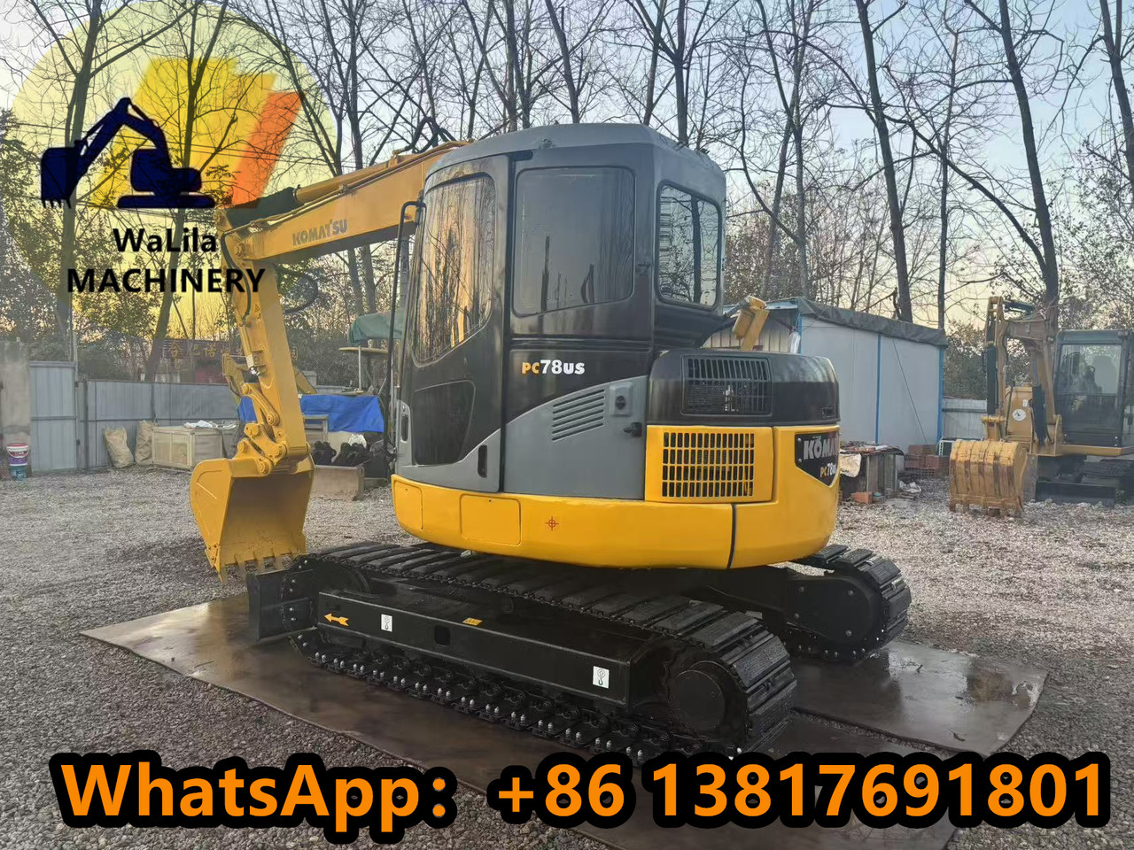 KOMATSU PC78US - Mini rýpadlo: obrázek 3 KOMATSU PC78US - Mini rýpadlo: obrázek 3