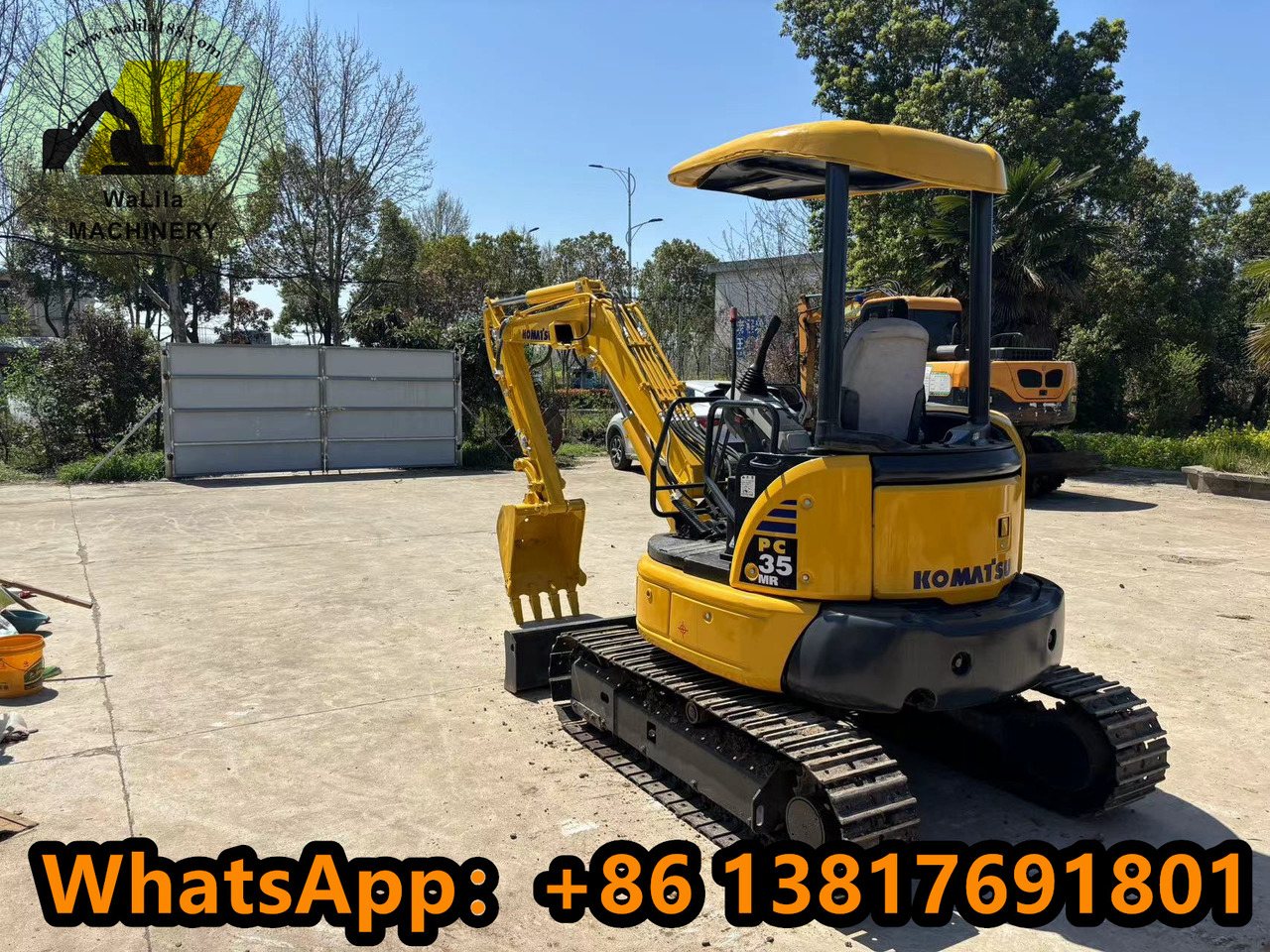 KOMATSU Pc35 - Mini rýpadlo: obrázek 4 KOMATSU Pc35 - Mini rýpadlo: obrázek 4