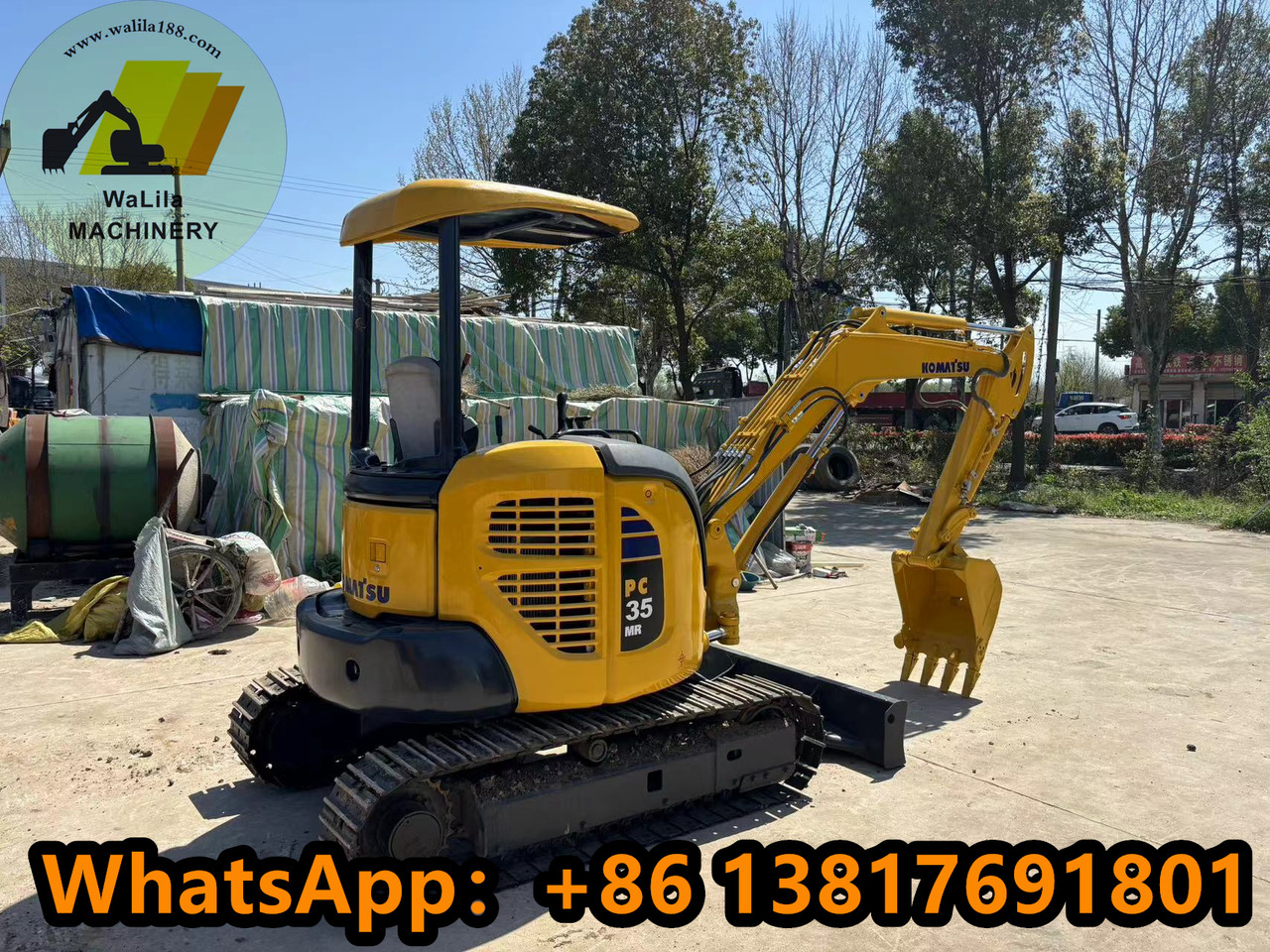 KOMATSU Pc35 - Mini rýpadlo: obrázek 1 KOMATSU Pc35 - Mini rýpadlo: obrázek 1