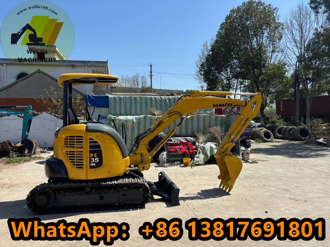KOMATSU Pc35 - Mini rýpadlo: obrázek 5 KOMATSU Pc35 - Mini rýpadlo: obrázek 5