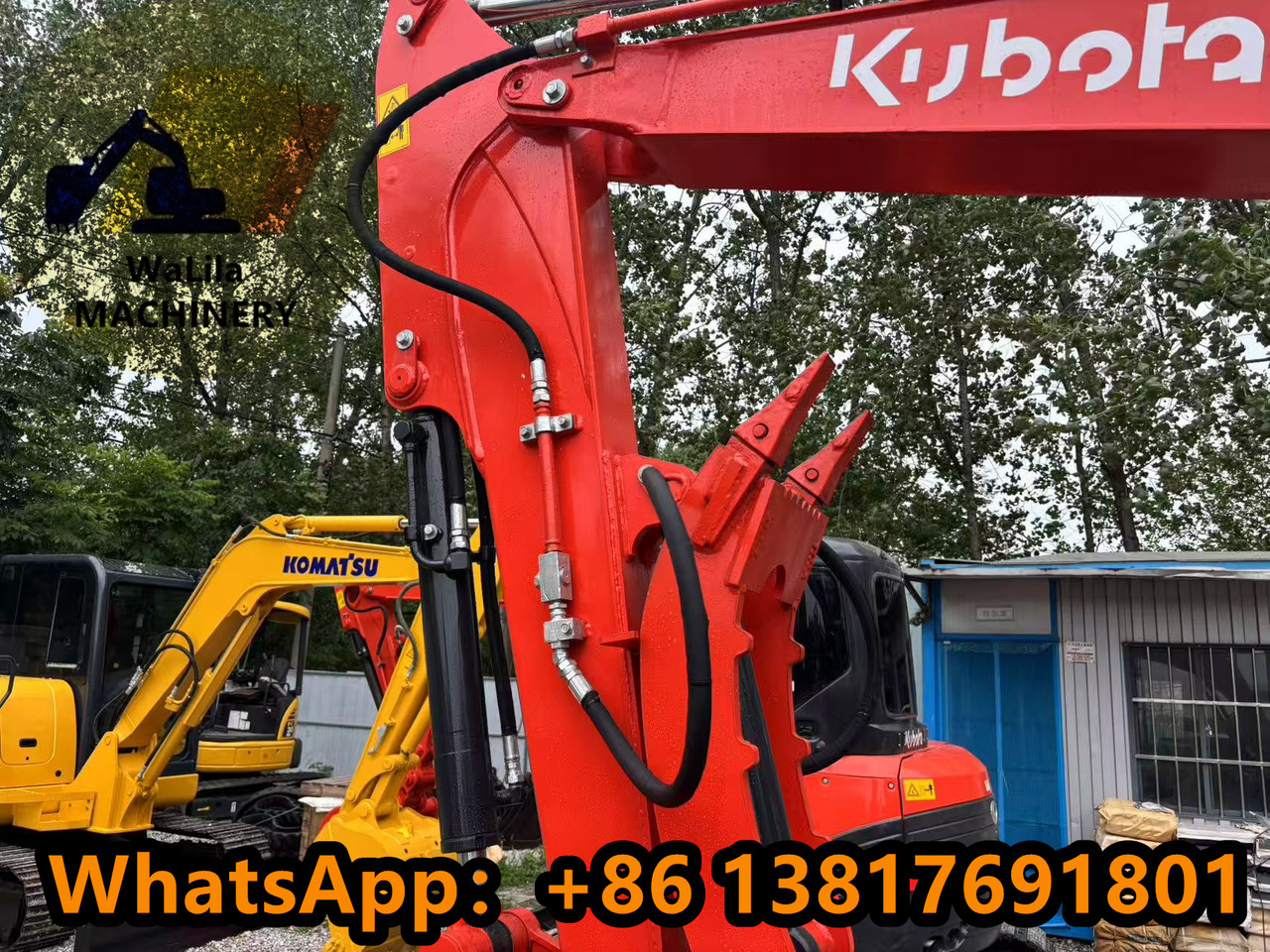 KUBOTA KX057-4 - Mini rýpadlo: obrázek 5 KUBOTA KX057-4 - Mini rýpadlo: obrázek 5