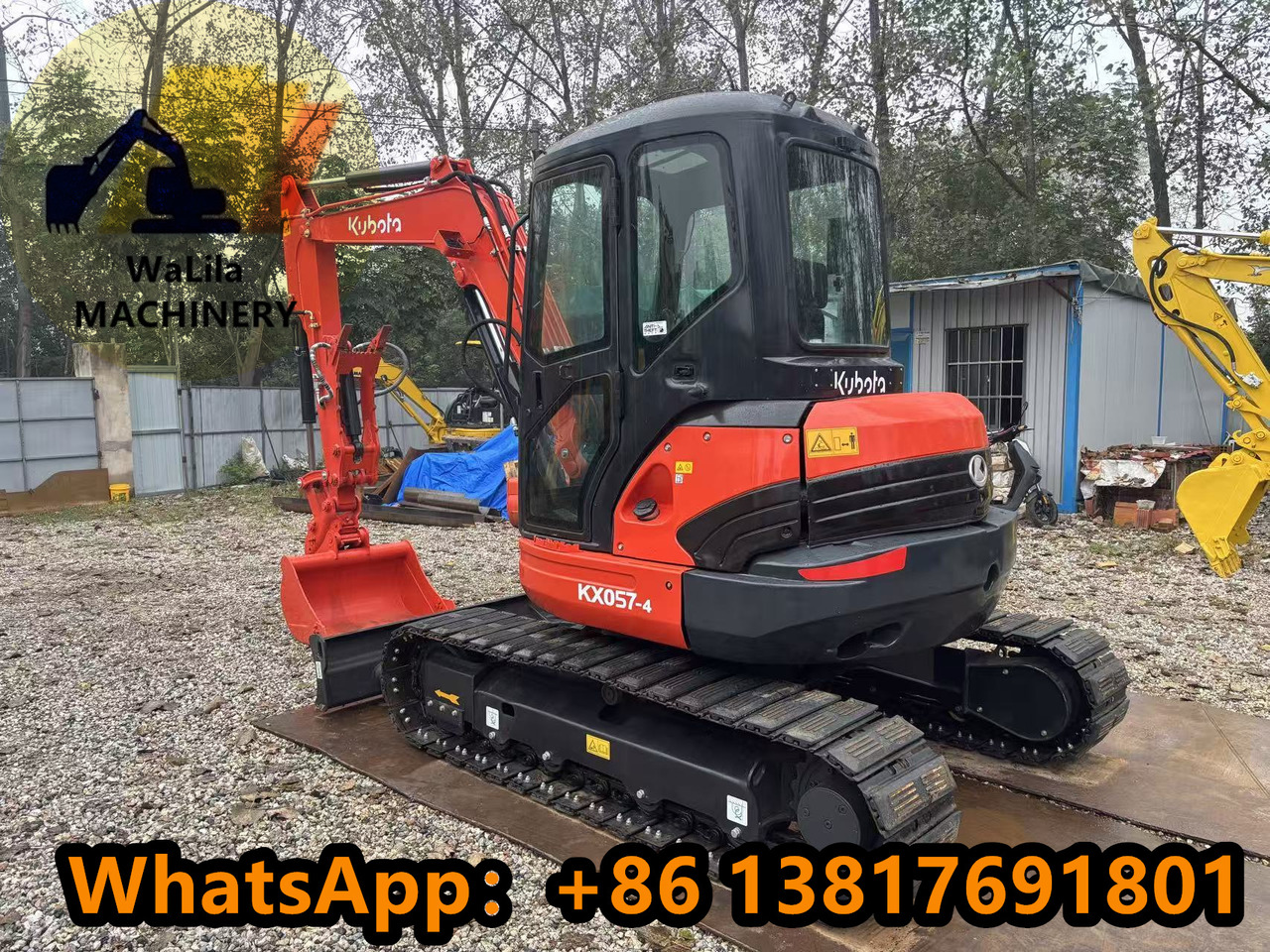 KUBOTA KX057-4 - Mini rýpadlo: obrázek 4 KUBOTA KX057-4 - Mini rýpadlo: obrázek 4