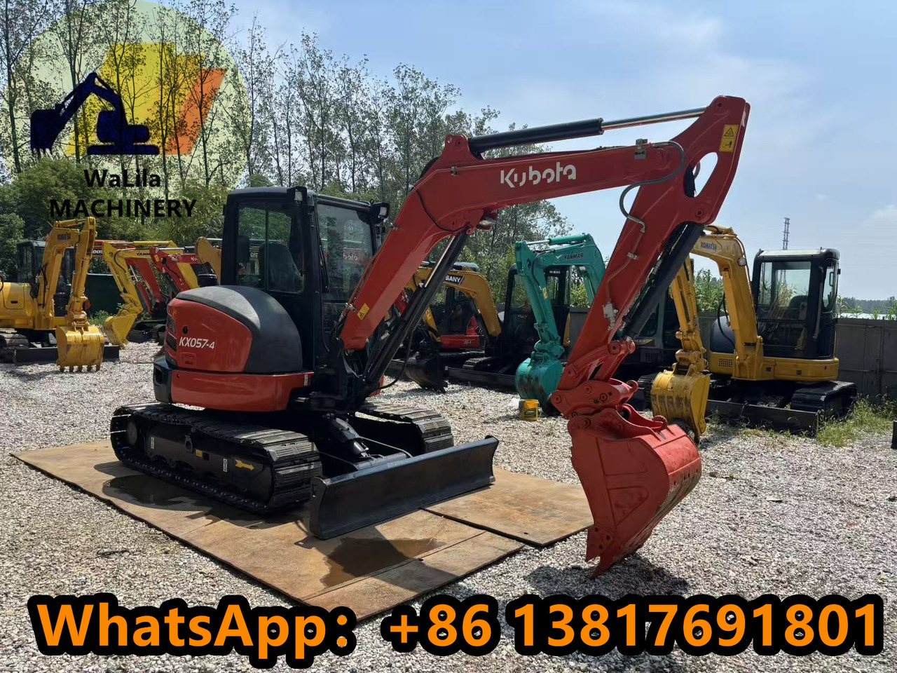 KUBOTA KX057 - Mini rýpadlo: obrázek 5 KUBOTA KX057 - Mini rýpadlo: obrázek 5