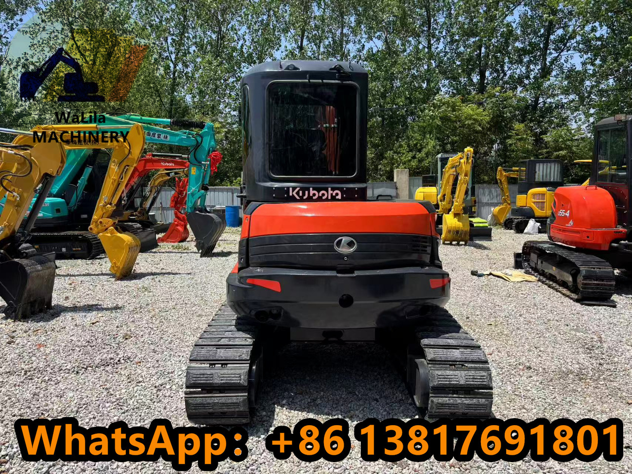 KUBOTA KX057 - Mini rýpadlo: obrázek 4 KUBOTA KX057 - Mini rýpadlo: obrázek 4