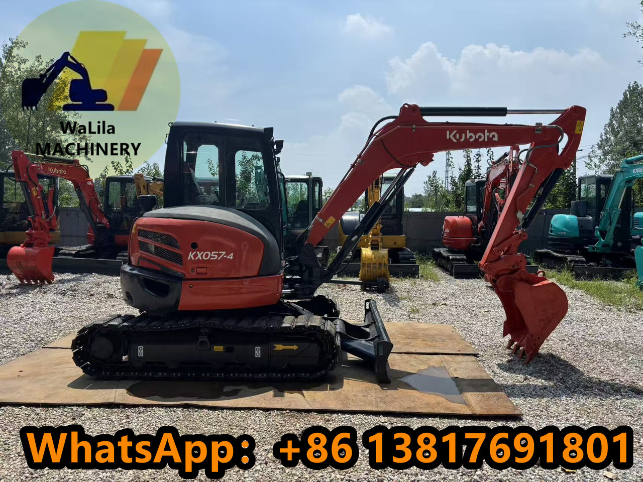 KUBOTA KX057 - Mini rýpadlo: obrázek 1 KUBOTA KX057 - Mini rýpadlo: obrázek 1