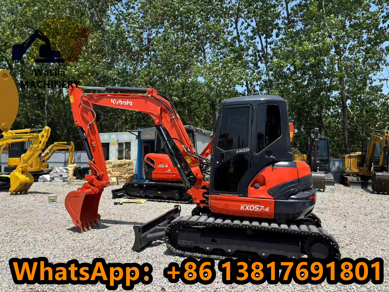 KUBOTA KX057 - Mini rýpadlo: obrázek 2 KUBOTA KX057 - Mini rýpadlo: obrázek 2