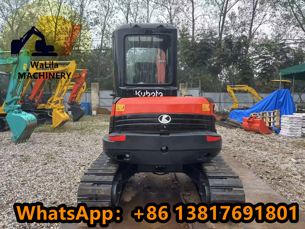 KUBOTA KX057 - Mini rýpadlo: obrázek 3 KUBOTA KX057 - Mini rýpadlo: obrázek 3