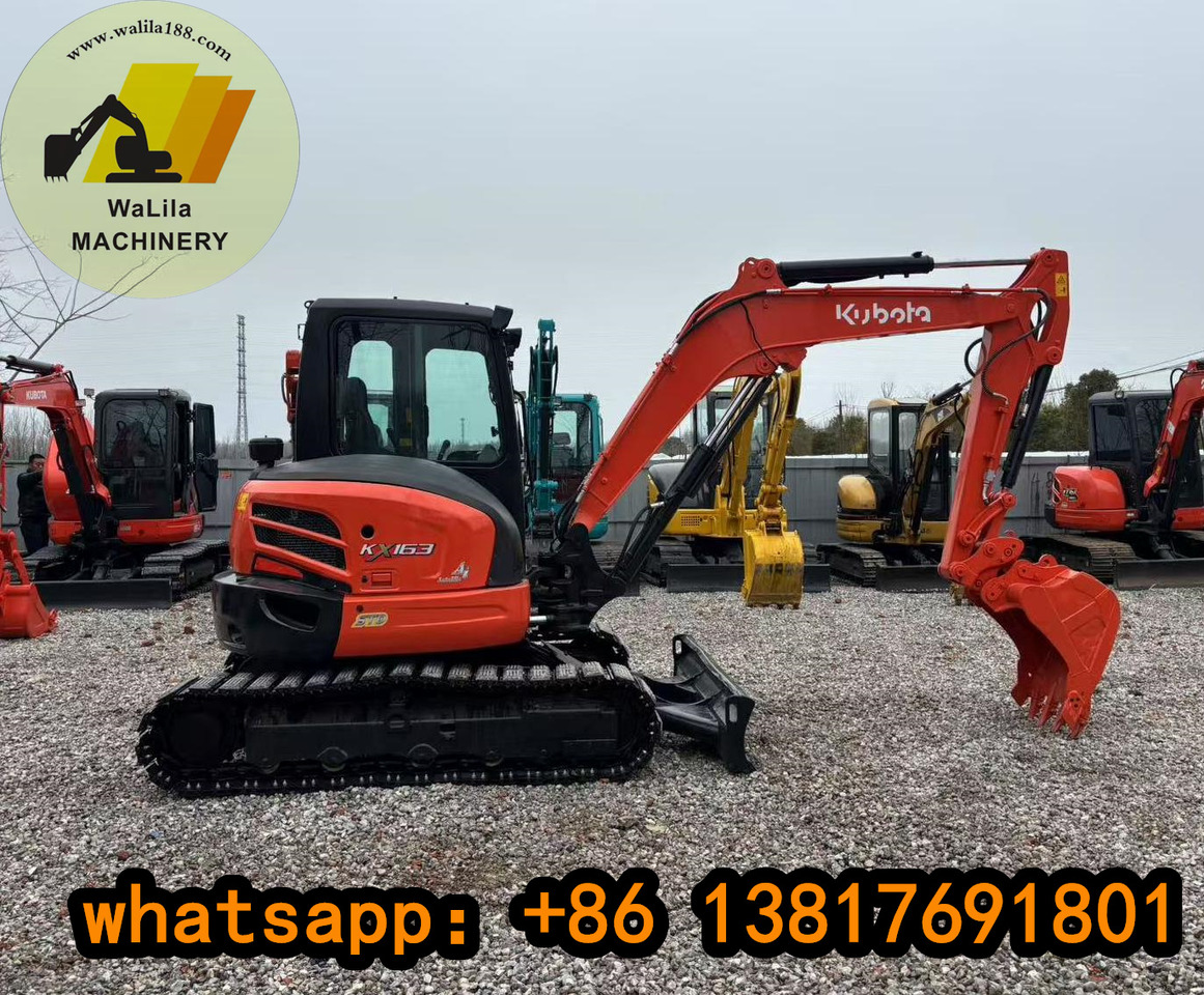 KUBOTA KX163 - Mini rýpadlo: obrázek 1 KUBOTA KX163 - Mini rýpadlo: obrázek 1