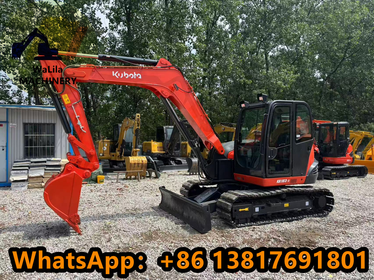 KUBOTA KX183-5 - Mini rýpadlo: obrázek 2 KUBOTA KX183-5 - Mini rýpadlo: obrázek 2