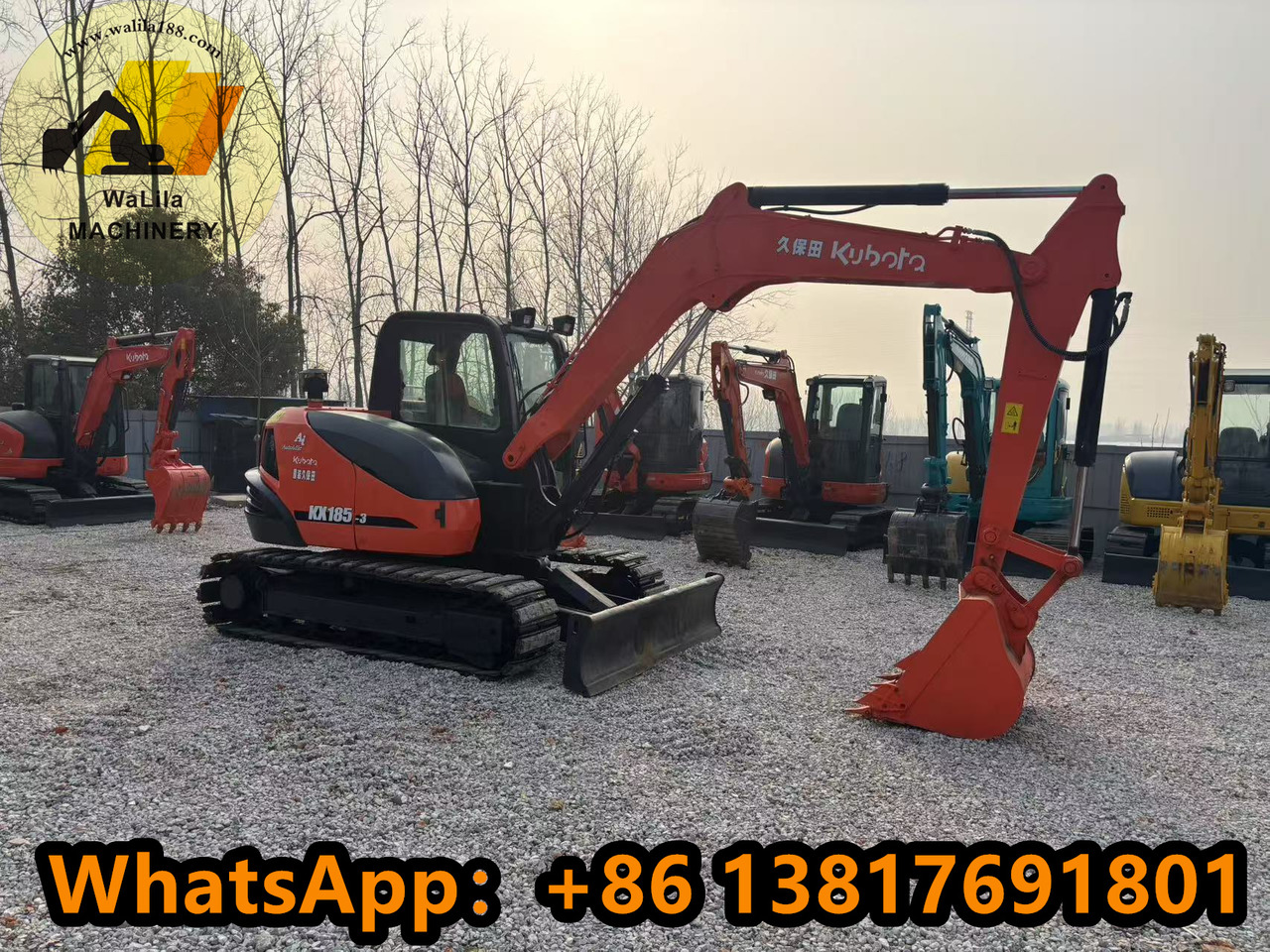 KUBOTA KX185 - Mini rýpadlo: obrázek 3 KUBOTA KX185 - Mini rýpadlo: obrázek 3
