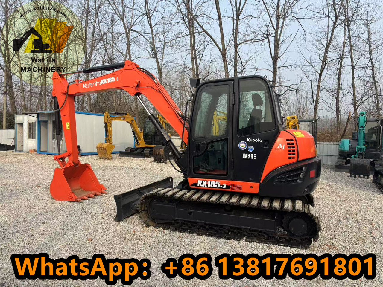 KUBOTA KX185 - Mini rýpadlo: obrázek 1 KUBOTA KX185 - Mini rýpadlo: obrázek 1