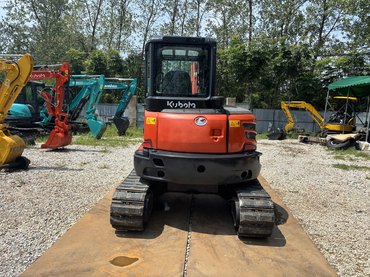 KUBOTA Kubota Kx057 rubber crawler excavator - Mini rýpadlo: obrázek 4 KUBOTA Kubota Kx057 rubber crawler excavator - Mini rýpadlo: obrázek 4