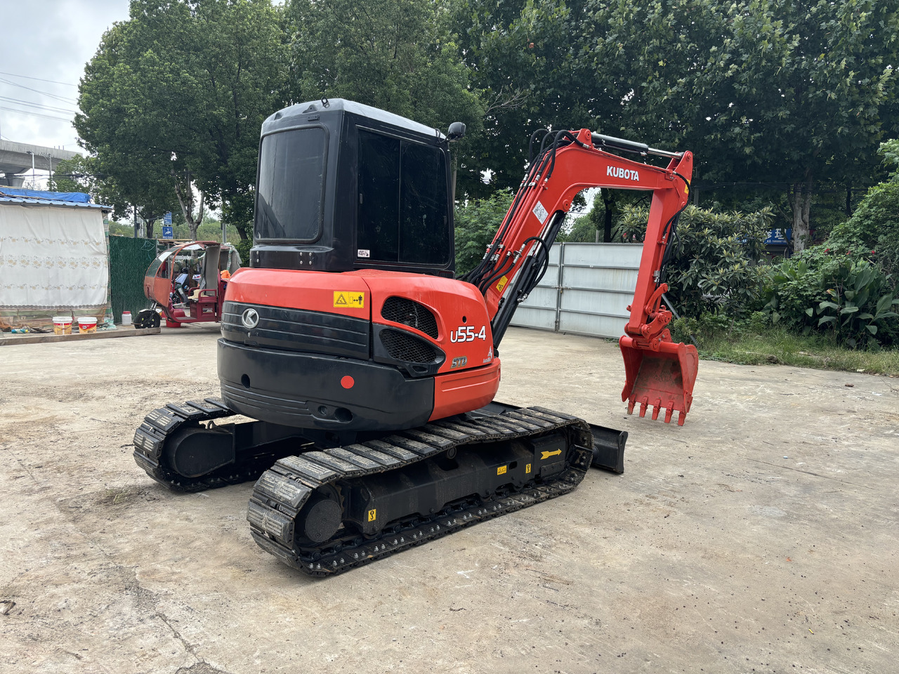 Mini rýpadlo KUBOTA Kubota U55-4 excavator[ GOOD]: obrázek 8