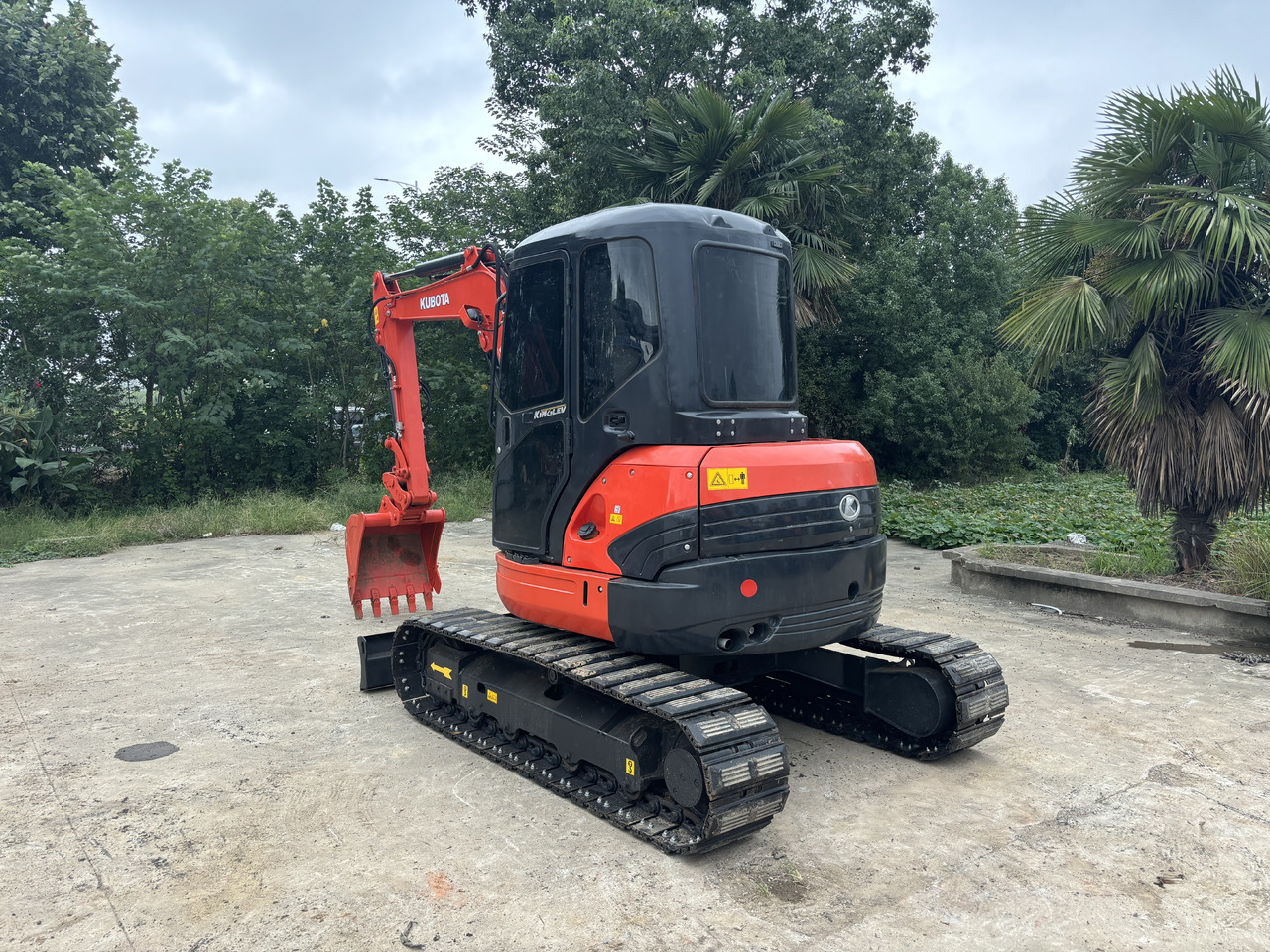 Mini rýpadlo KUBOTA Kubota U55-4 excavator[ GOOD]: obrázek 6