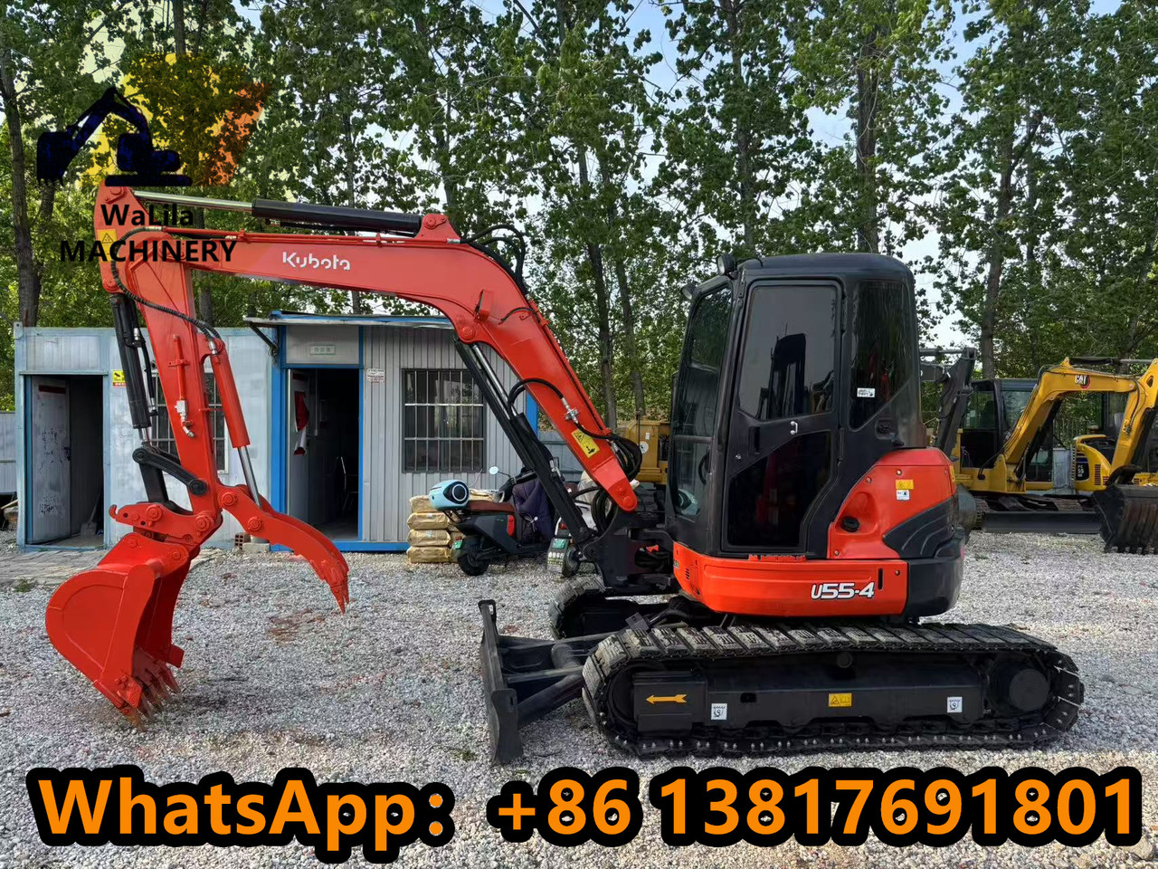 Mini rýpadlo KUBOTA Kubota U55-4 excavator[ Nice]: obrázek 7