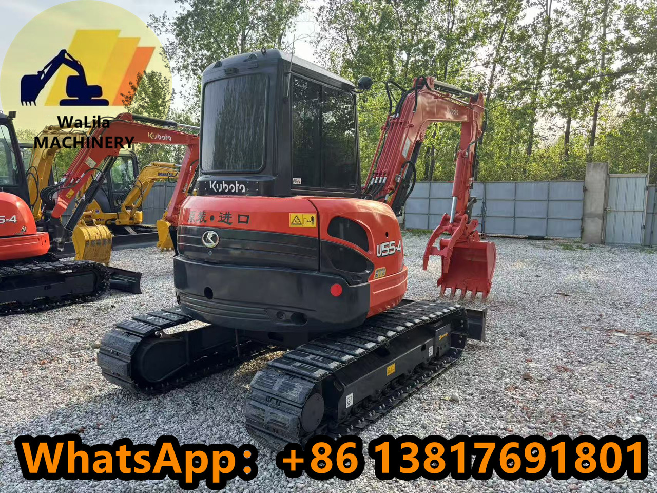 Mini rýpadlo KUBOTA Kubota U55-4 excavator[ Nice]: obrázek 6