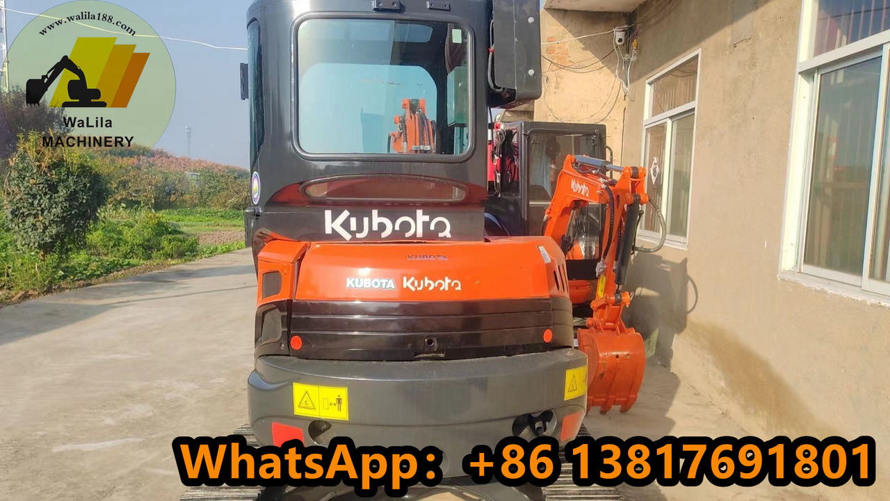 KUBOTA U35 - Mini rýpadlo: obrázek 5 KUBOTA U35 - Mini rýpadlo: obrázek 5