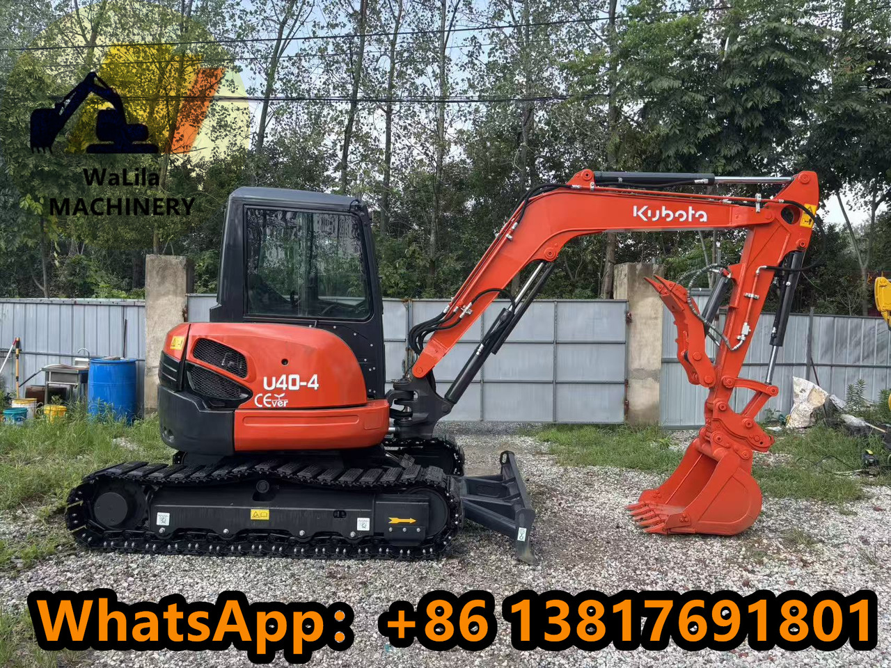 KUBOTA U40-4 - Mini rýpadlo: obrázek 2 KUBOTA U40-4 - Mini rýpadlo: obrázek 2
