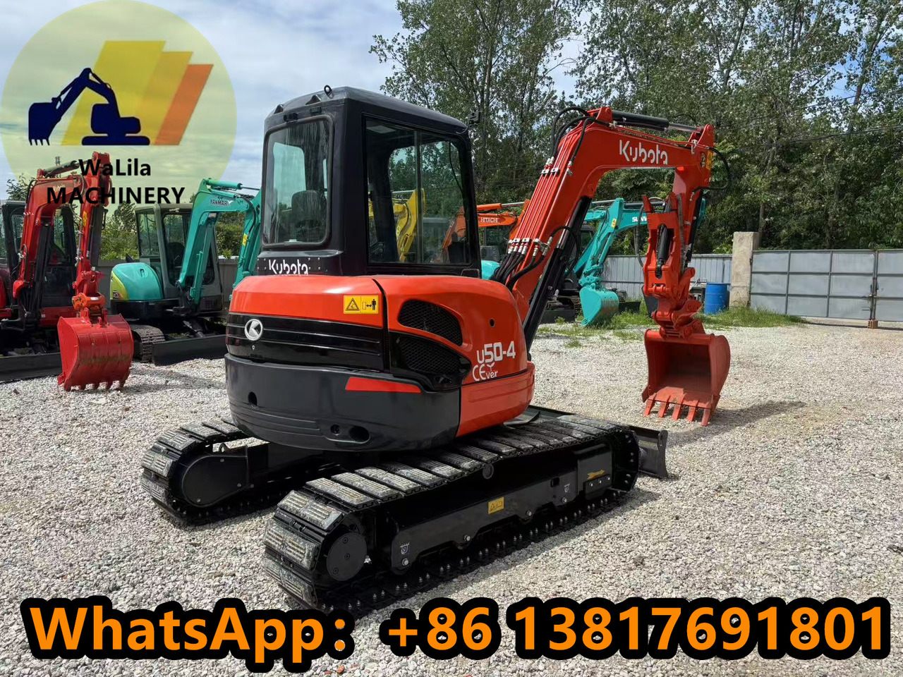 KUBOTA U50 - Mini rýpadlo: obrázek 4 KUBOTA U50 - Mini rýpadlo: obrázek 4