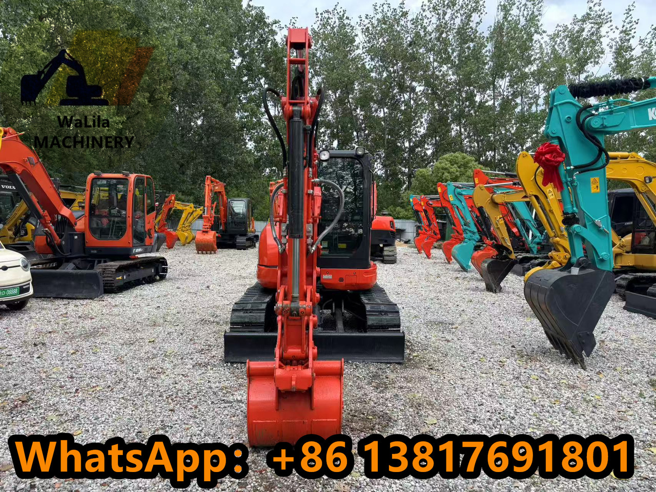 KUBOTA U55-4 - Mini rýpadlo: obrázek 3 KUBOTA U55-4 - Mini rýpadlo: obrázek 3