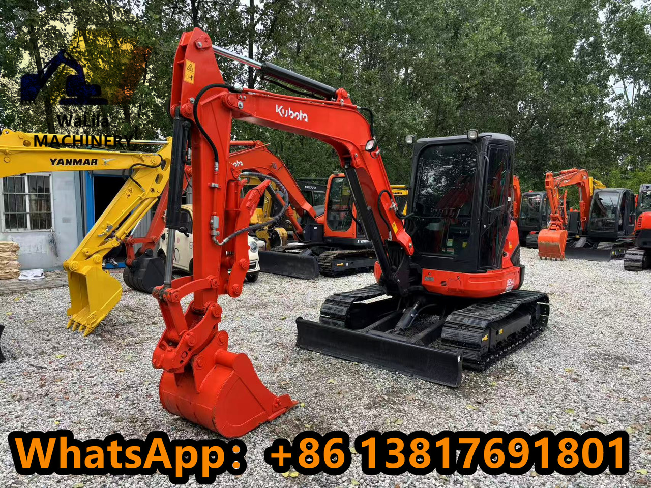 KUBOTA U55-4 - Mini rýpadlo: obrázek 2 KUBOTA U55-4 - Mini rýpadlo: obrázek 2