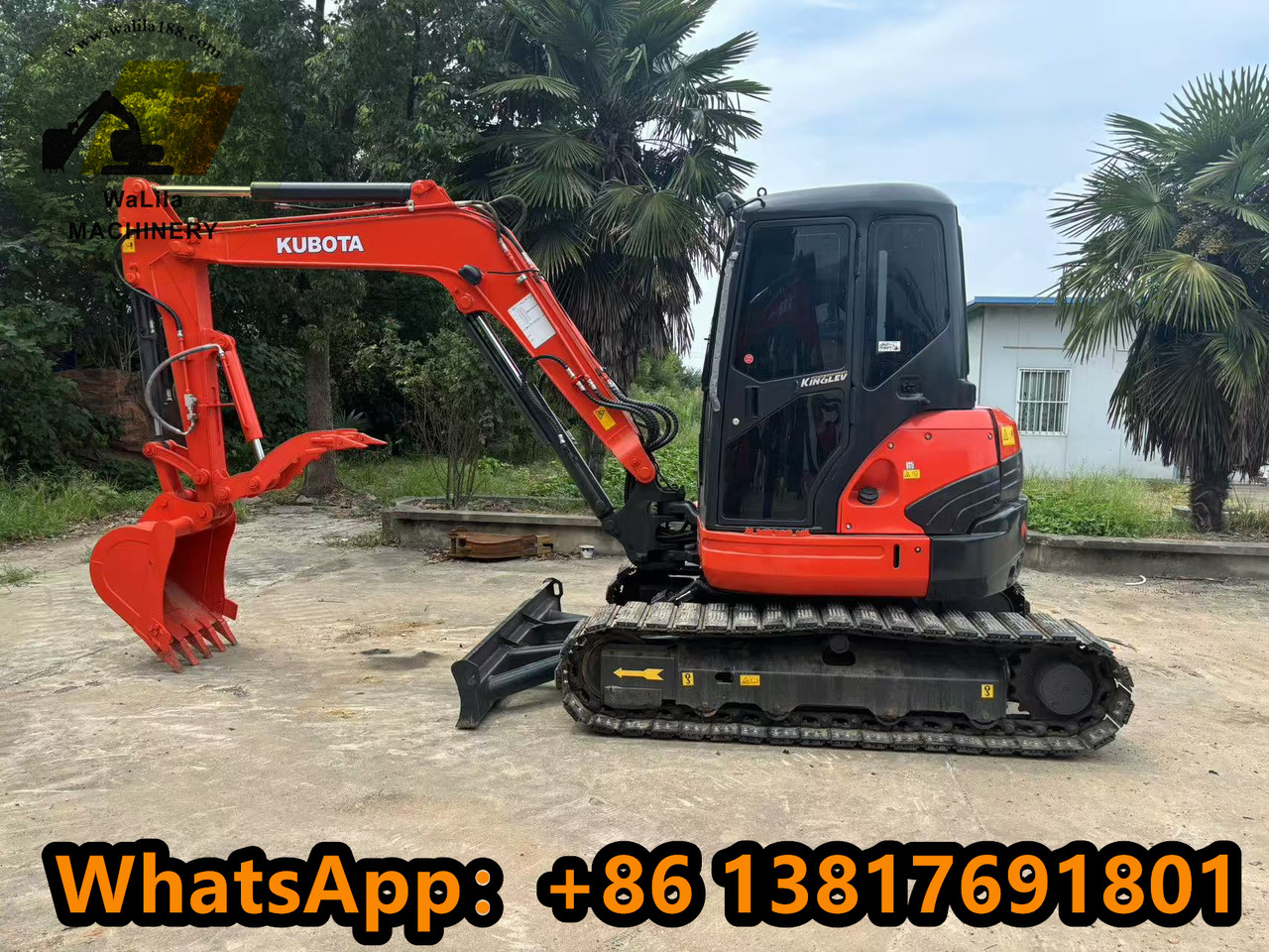 KUBOTA U55 - Mini rýpadlo: obrázek 1 KUBOTA U55 - Mini rýpadlo: obrázek 1