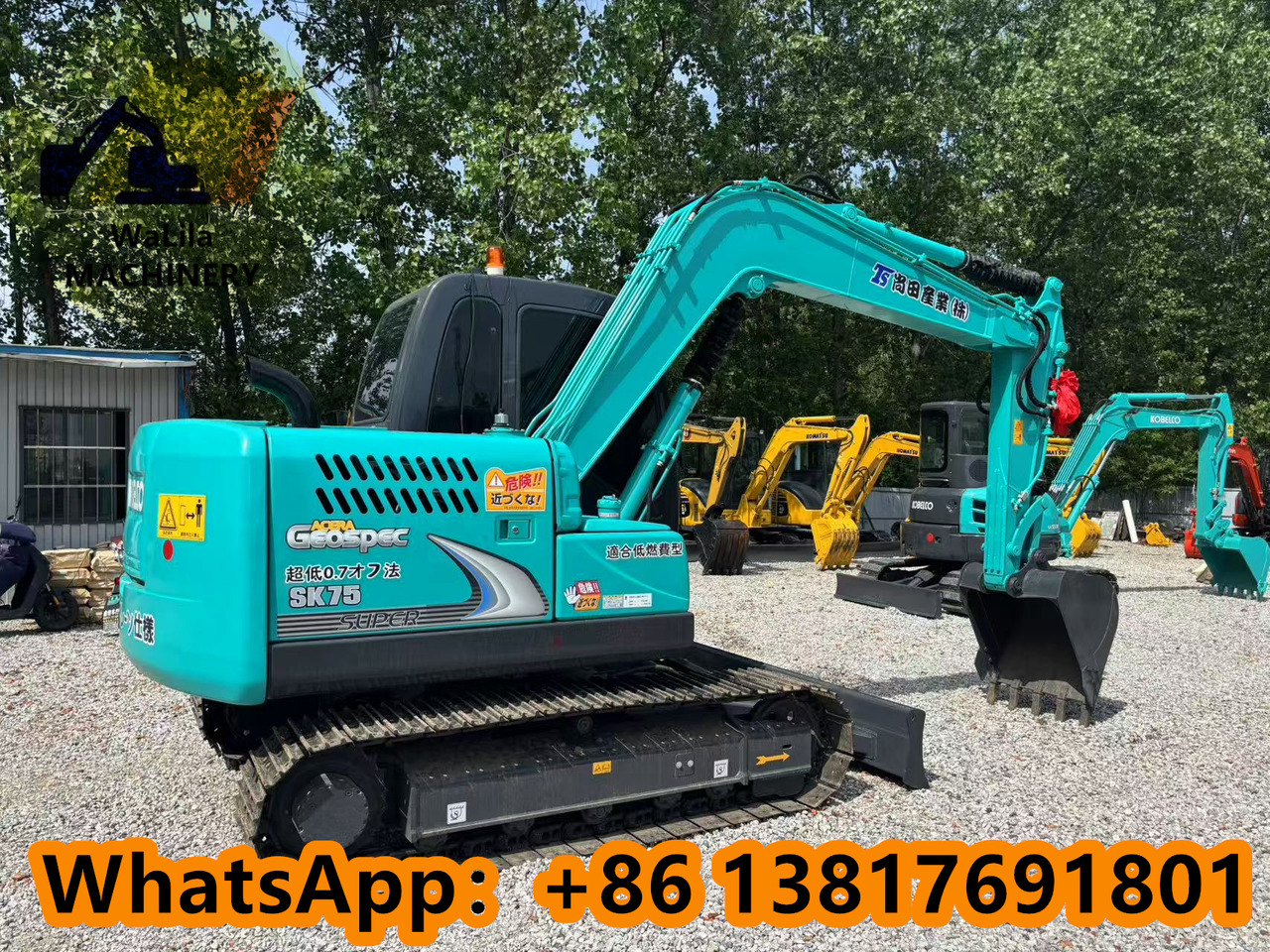 Kobelco SK 75 KOBELCO SK75-8 - Mini rýpadlo: obrázek 4 Kobelco SK 75 KOBELCO SK75-8 - Mini rýpadlo: obrázek 4