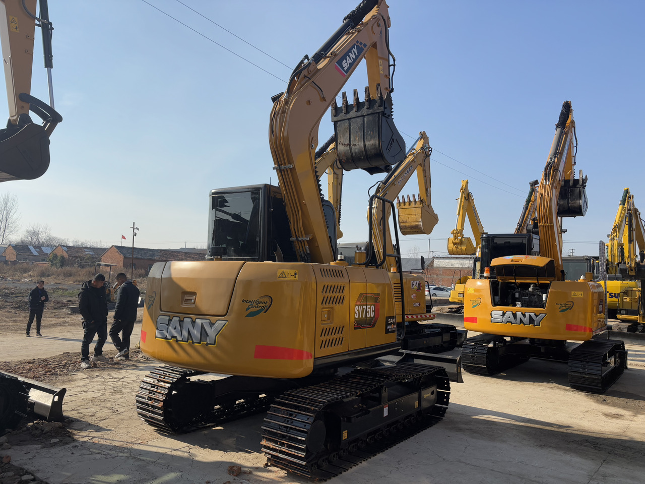 SANY SAY75 - Mini rýpadlo: obrázek 4 SANY SAY75 - Mini rýpadlo: obrázek 4