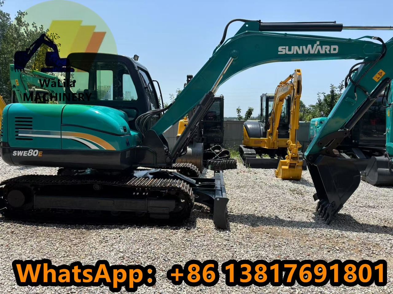 SUNWARD SWE 80 - Mini rýpadlo: obrázek 4 SUNWARD SWE 80 - Mini rýpadlo: obrázek 4