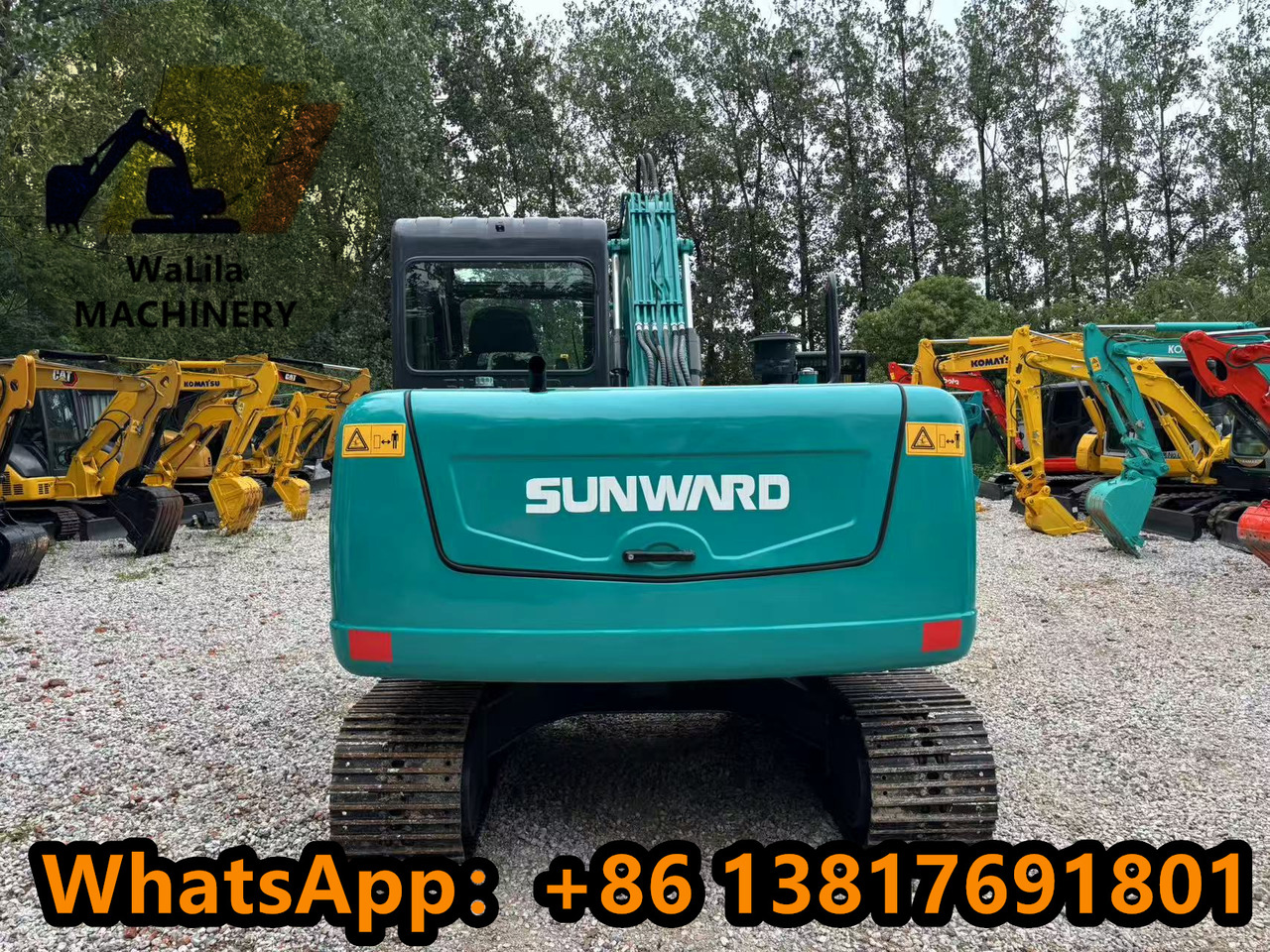 Mini rýpadlo SUNWARD SWE 90: obrázek 7