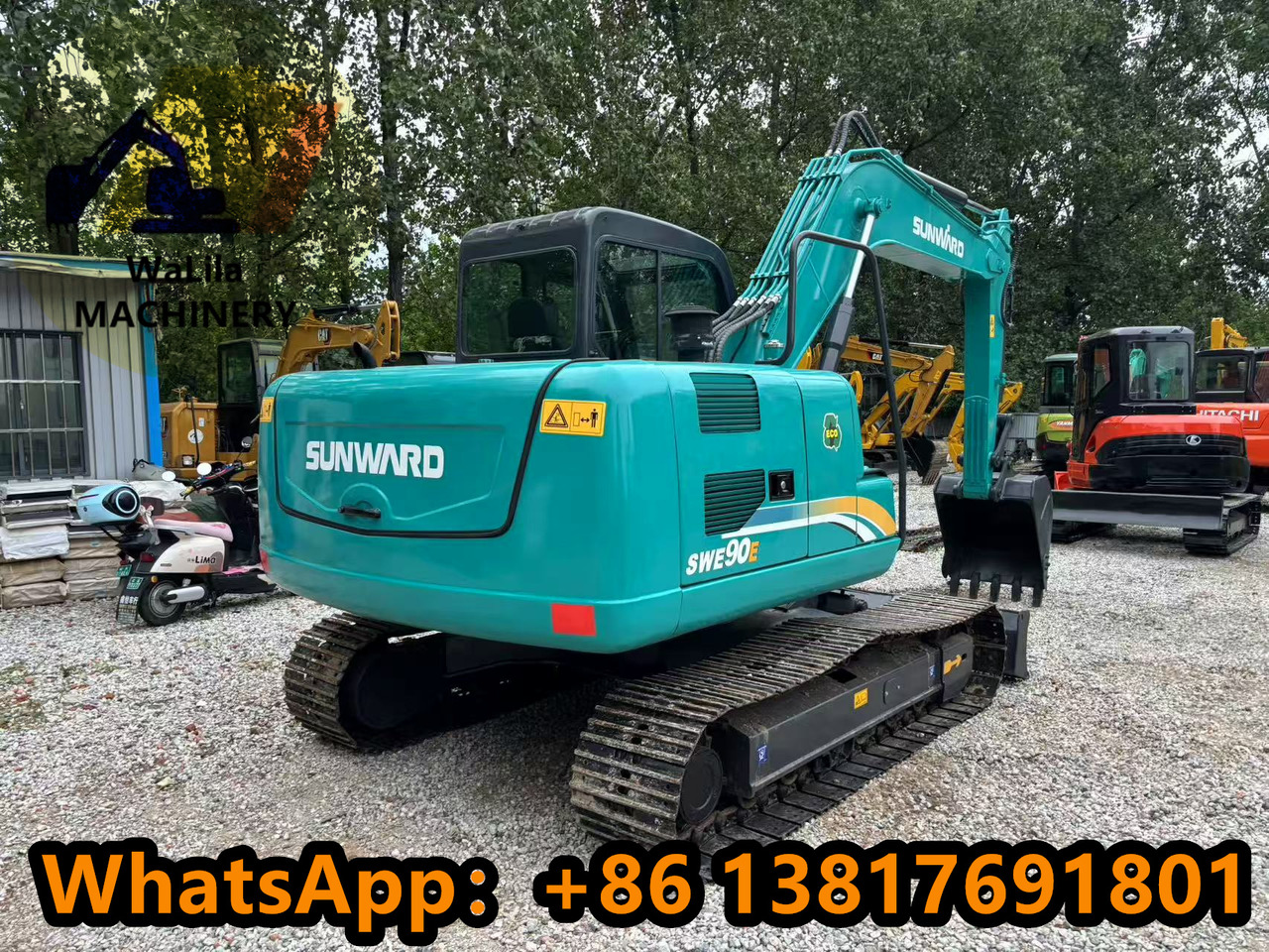 Mini rýpadlo SUNWARD SWE 90: obrázek 6
