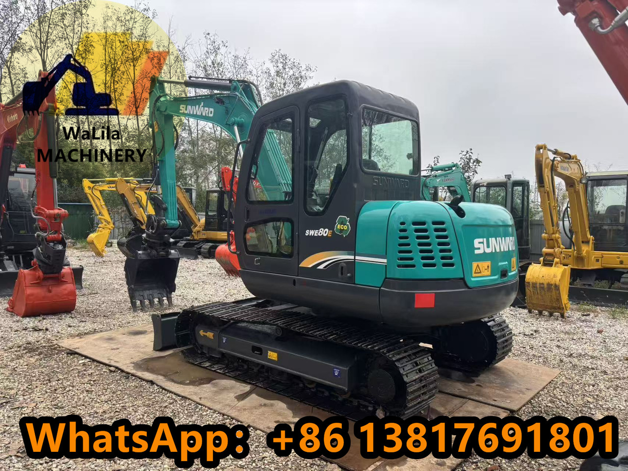 SUNWARD SWE80E9 - Mini rýpadlo: obrázek 5 SUNWARD SWE80E9 - Mini rýpadlo: obrázek 5