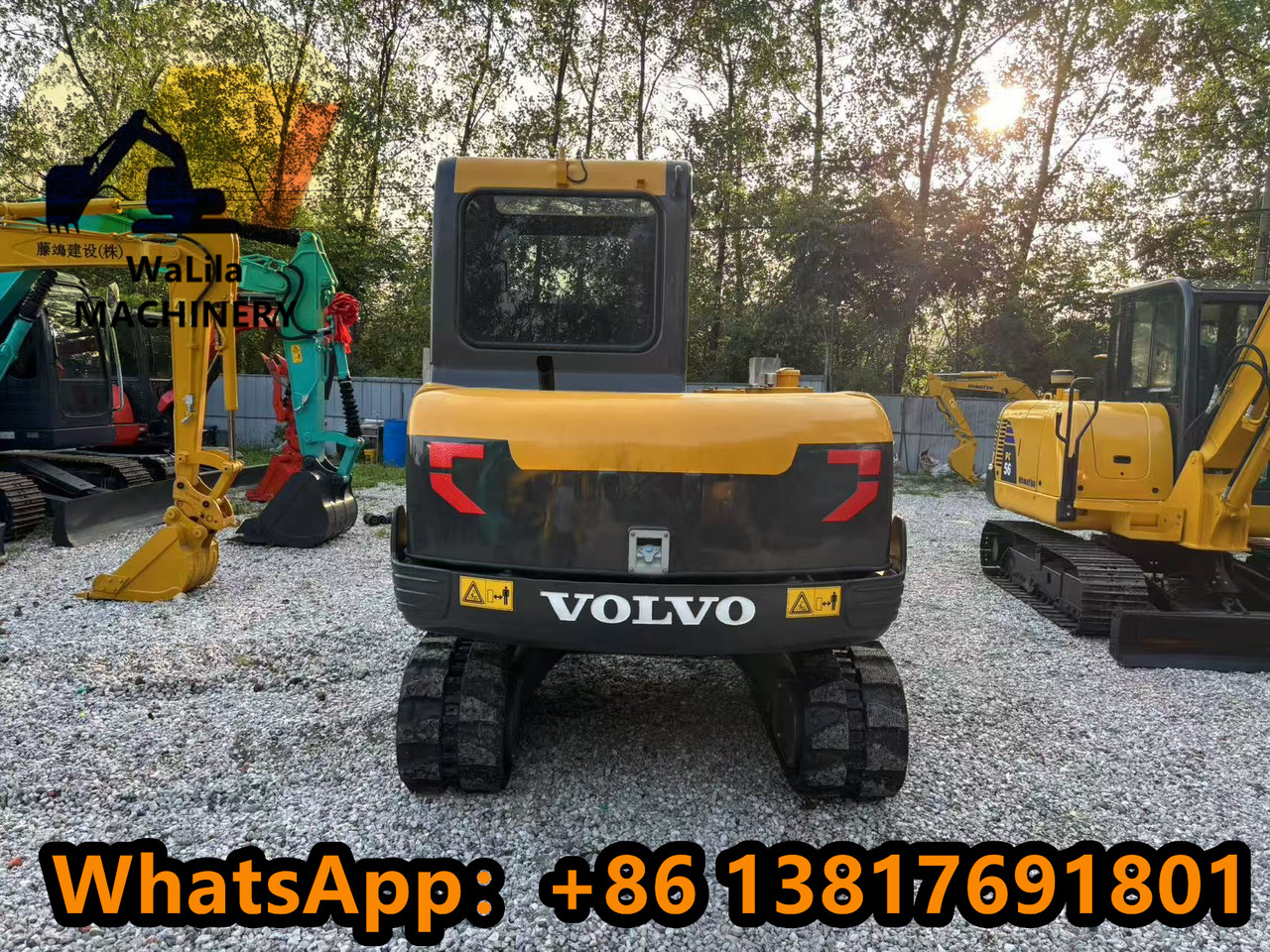 VOLVO EC55 Rubber track version - Mini rýpadlo: obrázek 5 VOLVO EC55 Rubber track version - Mini rýpadlo: obrázek 5